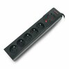 Pikendusjuhe Armac Z5 3 m, 5 pistikut, 10A, must