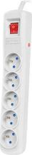 Pikendusjuhe Armac ARC5, 5 pistikut, 3 m, hall