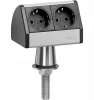 Pikendusjuhe EVOline EVOLINE T-Dock 93022055, 2 pistikupesa, lülitita