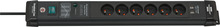 Pikendusjuhe Brennenstuhl Premium-Line 1951164603, 6 pistikut, 3 m, 2x USB, must