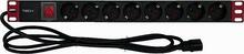 Pikendusjuhe Techly STRIP-81VS, 8 pistikut, 2 m