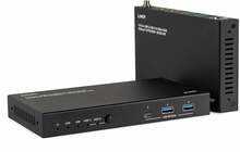 Lindy HDMI 4K60 HDBaseT USB 3.2 Gen 1 pikendus, 100 m