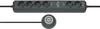 Pikendusjuhe Brennenstuhl Eco-Line Comfort Switch Plus EL CSP 24, 6 pistikut, 1.5 m, antratsiit