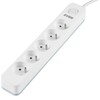Pikendusjuhe liigpingekaitsega Ever Protect 5PL T/LZ12-PRO030/0000, 3 m, valge