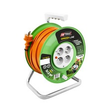 Pikendusjuhe poolil AW-TOOLS AW70210, 10 m, 3x1 mm, 10A, 2300W