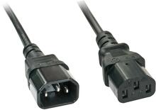 Toitekaabel Lindy 30331, C14 kuni C13, 2 m, must