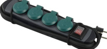 Pikendusjuhe Electraline 62185, 4 pistikupesa, 1.8 m, IP44