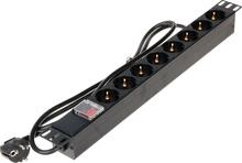 Pistikupesa pikendusjuhe TST PD-8/RACK-N