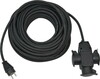 Pikendusjuhe Brennenstuhl 1167820301, 25 m, 3 pistikut, H07RN-F3G1,5, must, IP44