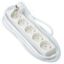 Pikendusjuhe Bellight BL-G05S-5, 5 pistikut, 5 m, valge