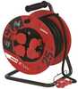 Pikendusjuhe trumlil Emos Rubber Extension Reel, 4 pistikupesa, 25 m