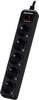 Pikendusjuhe Cyber Power B0520SC0-DE, 5 pistikut, 1.8 m, must, ülepingekaitsega