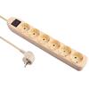 Pikendusjuhe Electraline 62067, 6 pesa, 1.5 m