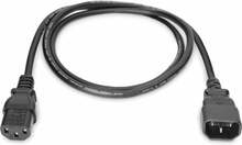 Toitekaabel Digitus AK-440201-018-S, IEC C13/C14, 1.8 m, must