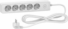 Pikendusjuhe Schneider Electric ST9453W, 5 pesa, 3 m, valge