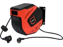 Pikendusjuhe poolil Yato YT-81221, 1 pistikupesa, 20 m, punane/must