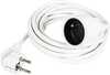 Pikendusjuhe Blow PR-160, 1 pistikupesa, maandusega, 5 m, valge