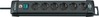Pikendusjuhe Brennenstuhl Premium Line 1951160100, 6 pistikut, 3 m, must
