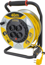 Pikendusjuhe trumlil Stanley ST-SXECDM2RBVE, 3 pistikupesa, 40 m, 16A, IP20