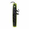 Pikendusjuhe Electraline 62158, 5 pistikut, 2 m, 2 USB