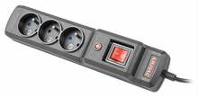 Pikendusjuhe Armac Multi M3, 3 pistikut, 4.5-5 m, must