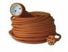 Pikendusjuhe Electraline 01623, 1 pesa, 20 m, oranž