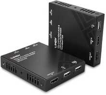 Lindy 39381, HDMI ja USB KVM pikendaja, 120 m, Cat6