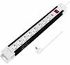 Pikendusjuhe Logilink LPS207, 8 pistikupesa, 3 m, must/valge