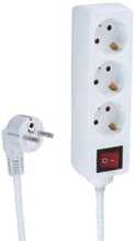 Pikendusjuhe Okko AS-GB03S, 3 m, valge
