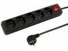 Pikendusjuhe Blow PR-570WSP, 5 pistikut, 1.5 m, must