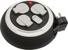 Pikendusjuhe Brennenstuhl Comfort Line CL-S 1109220600, 3 pistikupesa, 2 USB, 3 m, must/valge