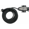 Pikendusjuhe Yato YT-8116, 3 pistikut, 10 m, must