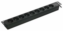 Pikendusjuhe A-LAN PZ09, 9 pistikut, 1.8 m, must