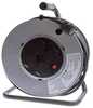 Pikendusjuhe trumlil Okko XP17-D, 50 m, 4P, IP44, must