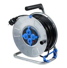 Pikendusjuhe trumlil AS-Schwabe H05RR-F 3G1,5, 4 pistikut, 50 m