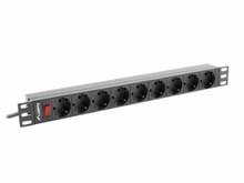 Pikendusjuhe Lanberg PS0-03F-0150-BK, 3 pistikupesa, 1.5 m, must