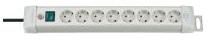 Pikendusjuhe Brennenstuhl Premium-Line 1955580100, 8 pistikupesa, 3 m, hall