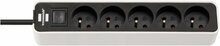 Pikendusjuhe Brennenstuhl 1153254520, 5 pistikut, 5 m, must-valge