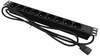 Pikendusjuhe Alantec PZ09U, 9 pistikut, 1.8 m, must