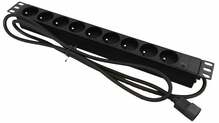 Pikendusjuhe Alantec PZ09U, 9 pistikut, 1.8 m, must