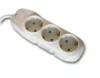 Pikendusjuhe Electraline 62116, 3 pistikut, 1,5 m