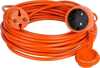 Pikendusjuhe Vertex PZO10M3x2.5POM, 10 m, oranž