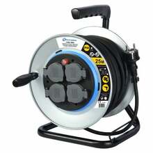 Pikendusjuhe alusega Electraline 49042, 25 m