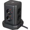 Pikendusjuhe Brennenstuhl 1153560010, 8 pistikupesa, 3 USB, 2 m, must
