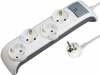 Pikendusjuhe Electraline 62505, 4 pistikupesa, 2 m