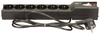 Pikendusjuhe Lestar LX 610 G-A, 6 pistikut, 1,5 m, must