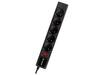 Pikendusjuhe Tracer PowerGear 47138, 5 pistikupesa, 5 m, must