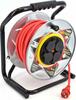 Pikendusjuhe poolil AW-TOOLS AW70253, 50 m, punane, 3x1,5 mm, 16A, 3680W, IP44