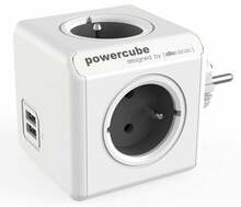 Pikendusjuhe Allocacoc PowerCube Original 2202GY, 4 pistikupesa, hall