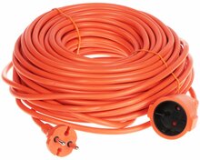 Pikendusjuhe Blow PS-2X1.5-30M, 1 pistikupesa, 30 m, oranž